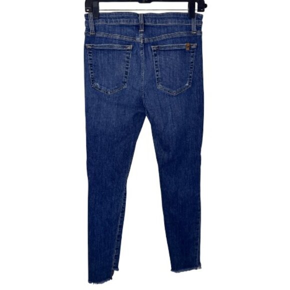 Joe's blue distressed wash Michelle high rise skinny jeans size 27 - Picture 6 of 11